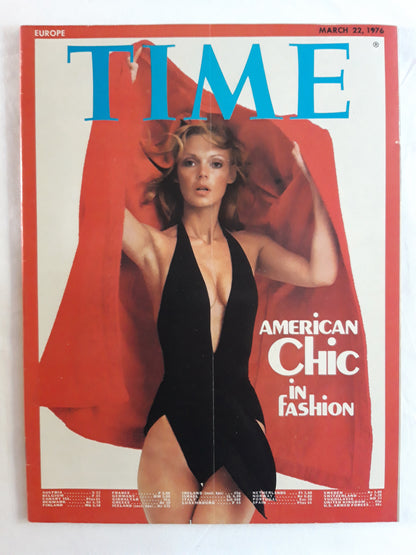 Time magazine American Chic in Fashion 22.03.1976 März 1976